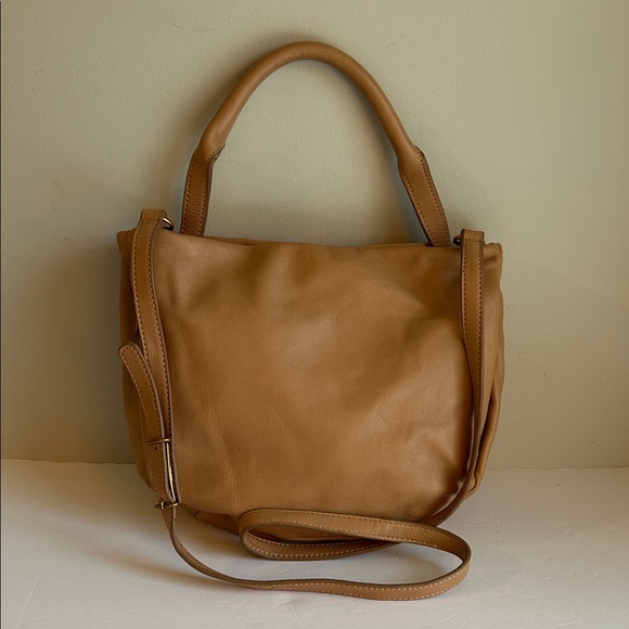 The Sak Handbags - The Sak Collective Leather Camel Tan Hobo Crossbody Bag